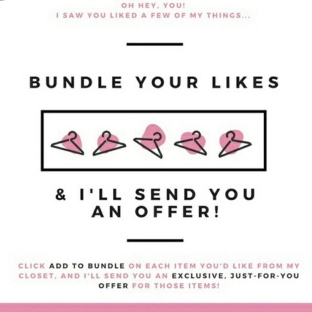 Bundle your likes and I will send you an offer!